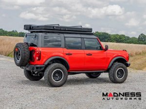 Ford Bronco Running Boards - OV2 Side Steps - Rough Country - 4 Door